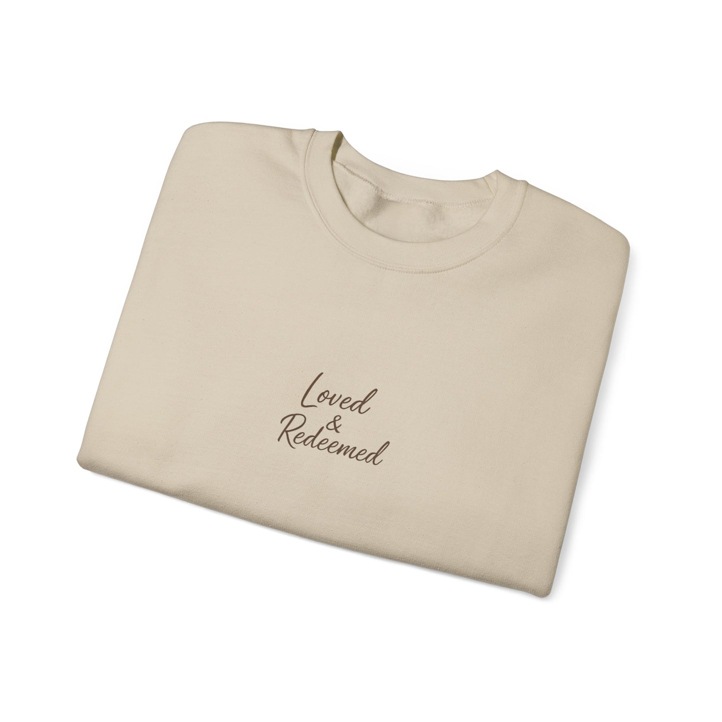 Loved and Redeemed Unisex Sweatshirt