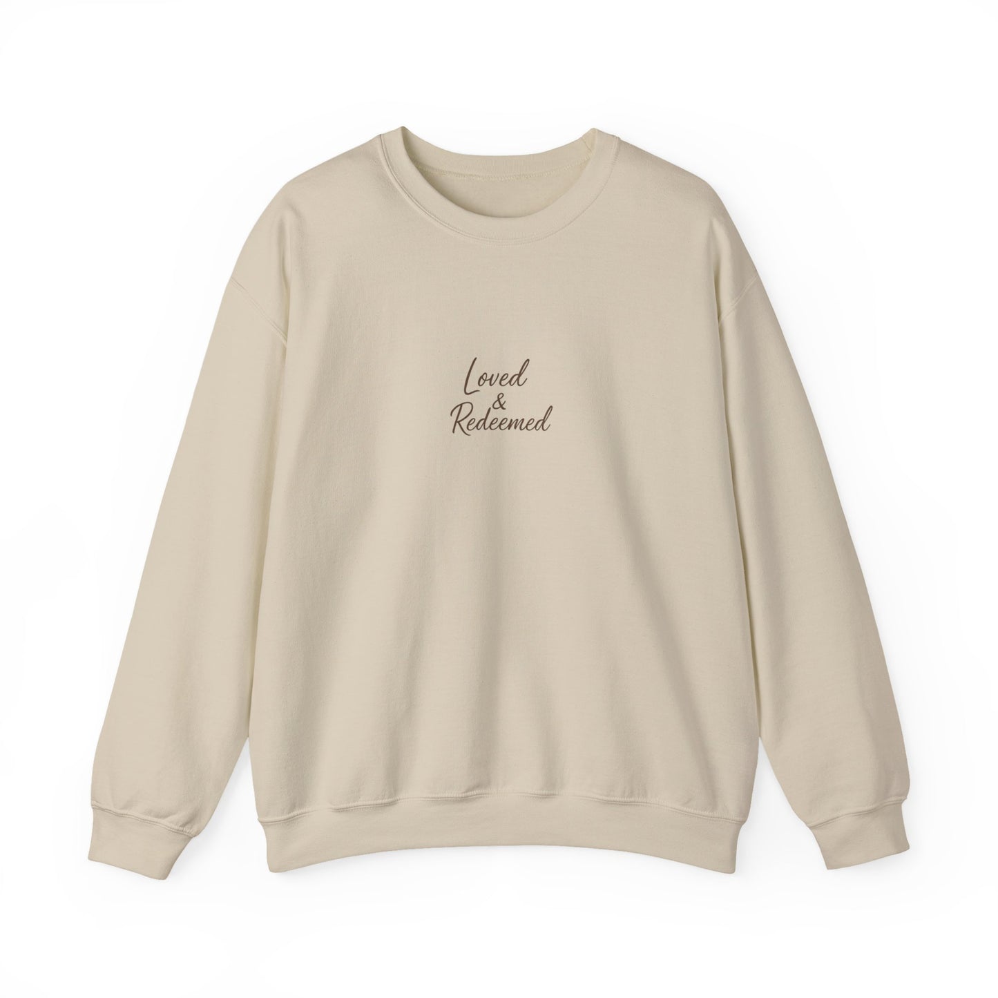 Loved and Redeemed Unisex Sweatshirt